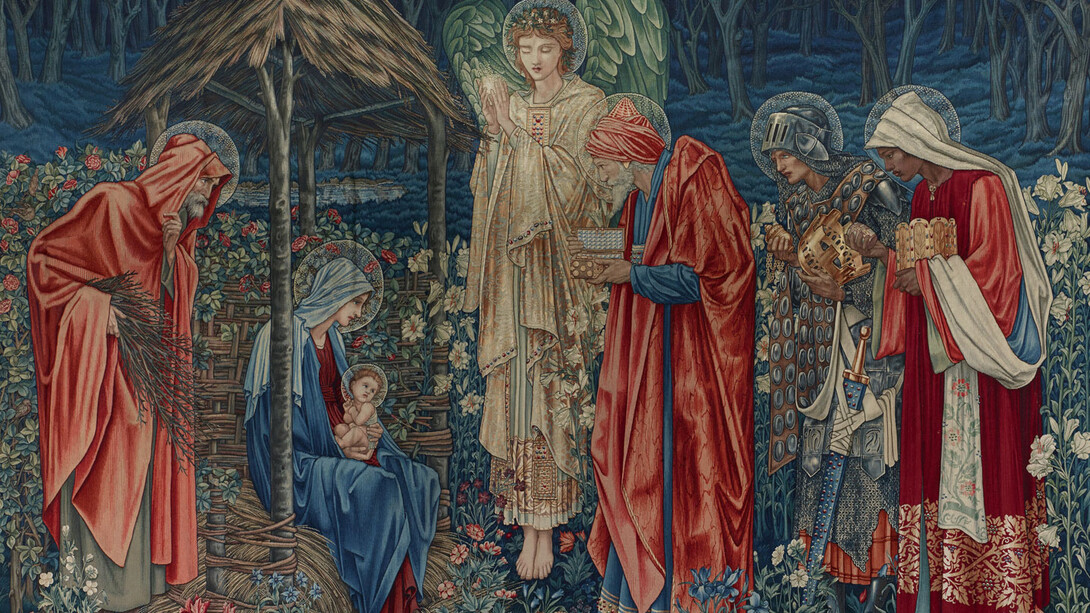 Edward Burne-Jones, The adoration of the Magi, 1890. Courtesy of the State Hermitage Museum