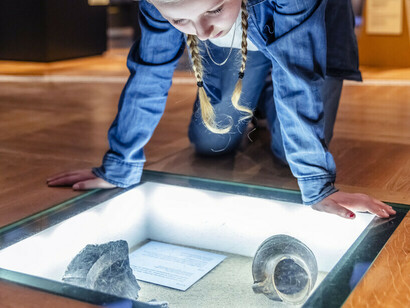 Rein ins gemälde! Eine zeitreise für kinder, Ausstellungsansicht. Mit freundlicher genehmigung des Deutschen Historischen Museums
