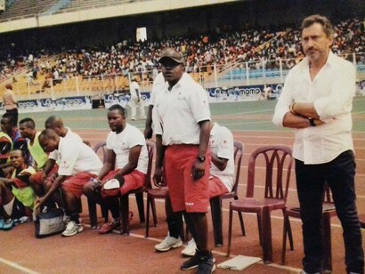 Mister Ragini in panchina in Congo