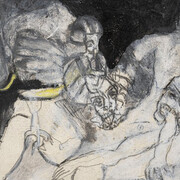 Anna Boghiguian, aus der Serie Konstantin Kavafis, Ein Dichter am Rande der Geschichte, 1995. Courtesy of Museum Ludwig