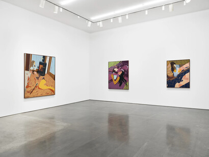 Anoushka Mirchandani, A house called tomorrow, exhibition view. Courtesy of Yossi Milo Gallery