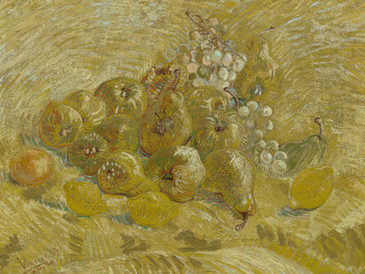Vincent van Gogh, Quinces, lemons, pears and grapes (detail), 1887. Courtesy of Van Gogh Museum (Vincent van Gogh Foundation)