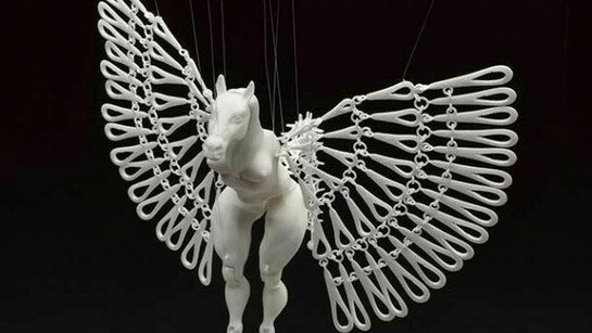 Horse Marionette posed, credit Science Museum Michaella Janse Van Vurren