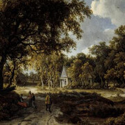 Meindert Hobbema, Wooded Landscape
