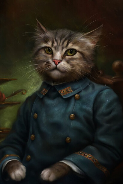 The Hermitage Court Confectioner Apprentice Cat (Eldar Zakirov)