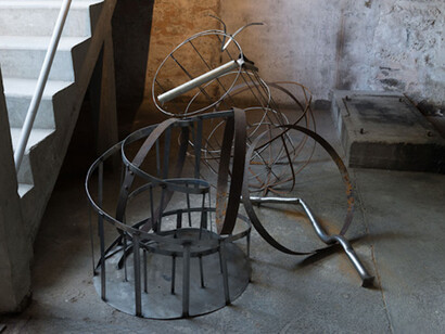 Sphères 9, Exhibition view. Courtesy of Galleria Continua