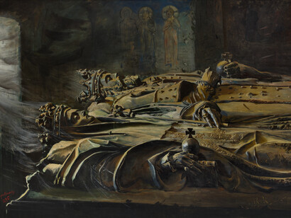Leon Wyczółkowski, Sarkophage, 1895
