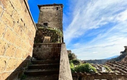 El Borgo Viejo todavía guarda señales de cuando estaba habitado de forma continua