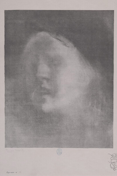Eugène Carrière, The call (L'appel) (detail), 1894. Courtesy of National Gallery