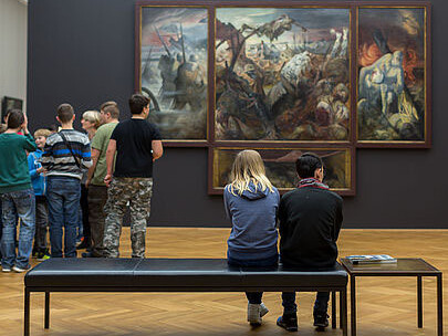 Art from the Romantic period to the present day. Courtesy of Albertinum