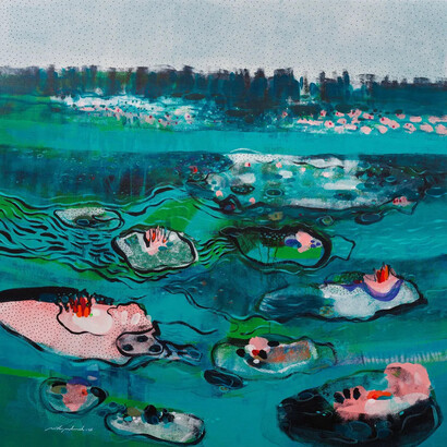 Miska Mohmmed, Breath in, 2025. Courtesy of Montague Contemporary 