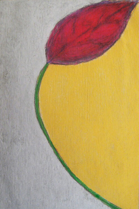 Lanie Cecula, Untitled 147, 2007, 15 1/2" X 10 1/2", pastel on paper