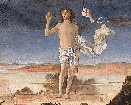 Mantegna and Bellini. Courtesy of Gemäldegalerie