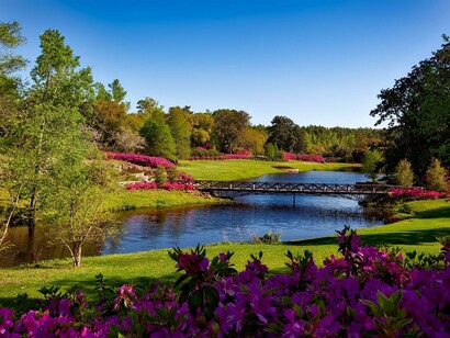 Park and river. Then again I woke up the next morning to feel the breeze