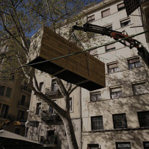 Construcción del primer proyecto «Huertos in the Sky»