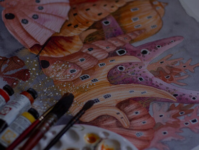 A arte transforma e orna o papel