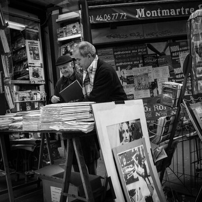 Artistas callejeros de Montmartre