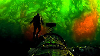 In Project Hail Mary, science teacher Ryland Grace (Ryan Gosling) awakens aboard a spaceship light-years from home with no memory of who he is or how he got there