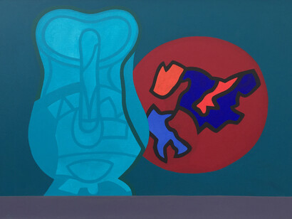 Derrick Greaves, Glass Jug and Tondo