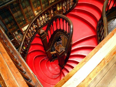 La scalinata della Libreria Lello e Irmão