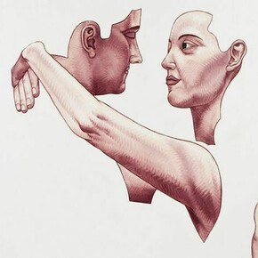 Pietro Librici, Senza Titolo, Olio su tela, 100x75cm, 2013