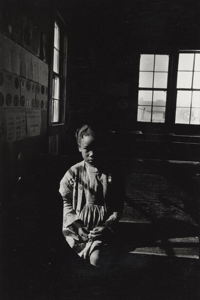 Maria Varela, Amy's first day, Indianola, Mississippi (detail), 1965. Courtesy of National Gallery of Art, Alfred H. Moses and Fern M. Schad Fund