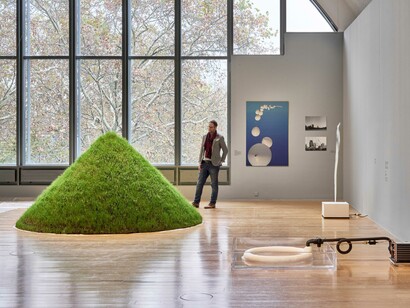 Hans Haacke, Ausstellungsansicht. Mit freundlicher Genehmigung der SCHIRN