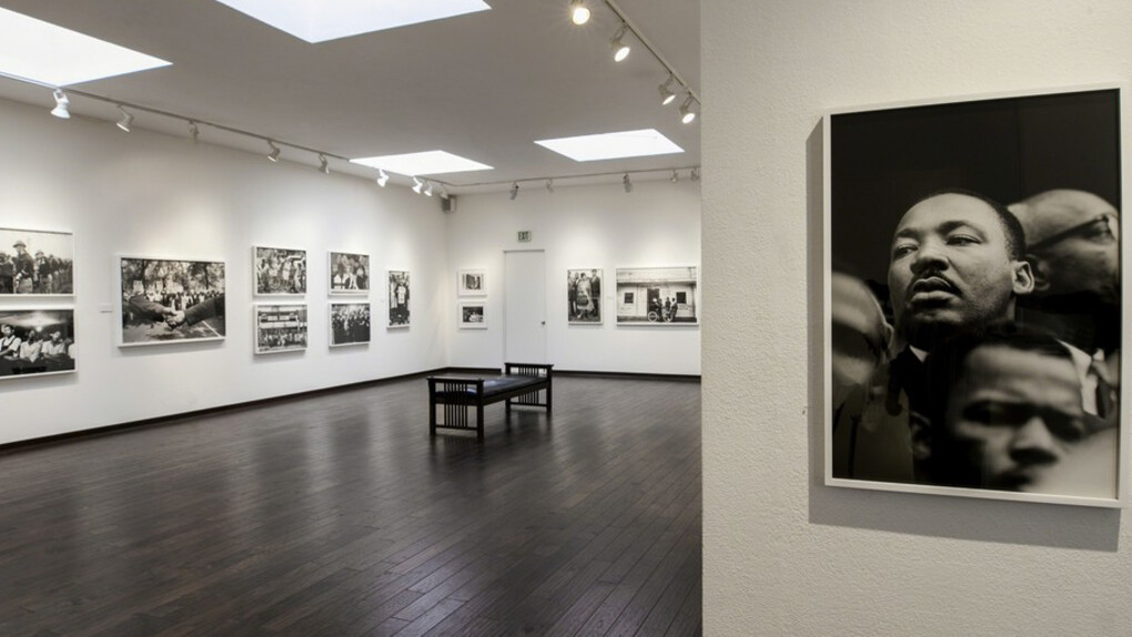 Freedom Now Civil Rights Photographs, Exhibition view. Courtesy of The Fahey/Klein Gallery