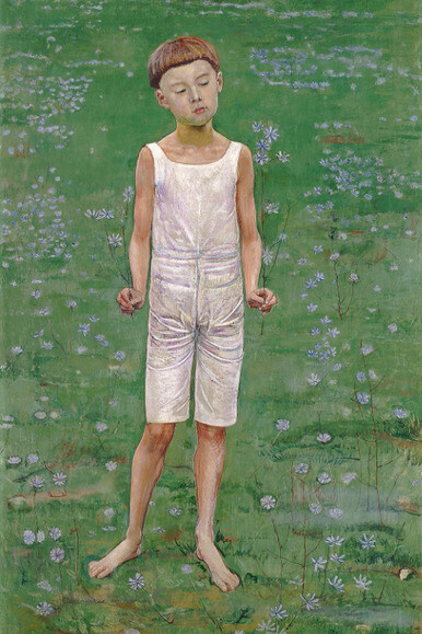 Ferdinand Hodler, Bezauberter Knabe, 1894
Öl auf Leinwand© 2016 Kunsthaus Zürich