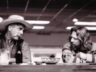 Jeff Bridges y Sam Elliott en "El gran Lebowski" (1998)