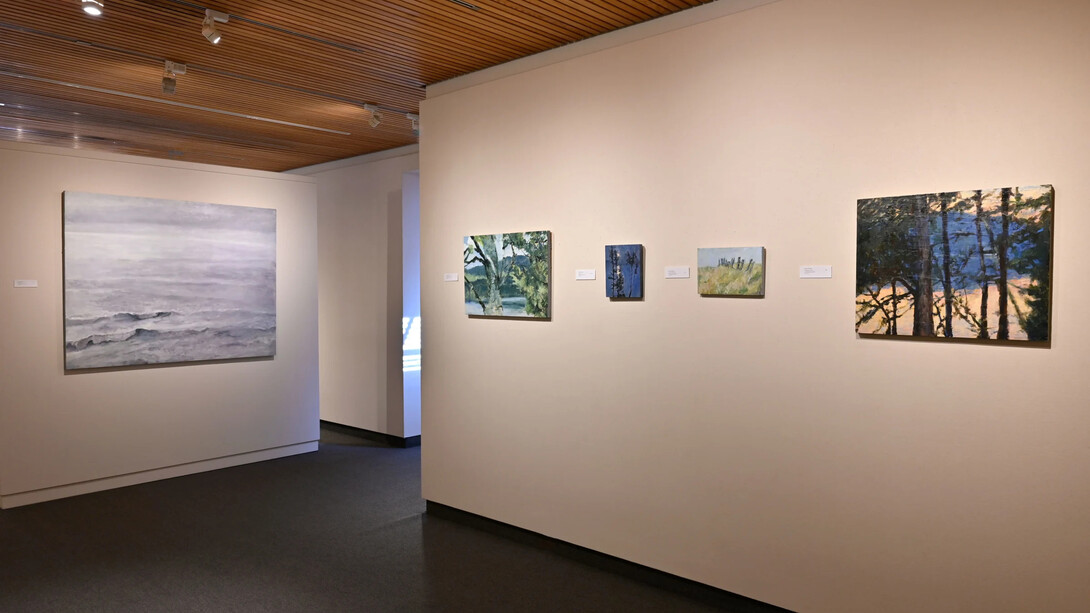 Karen Thomson, Passages, exhibition view. Courtesy of Mira Godard Gallery