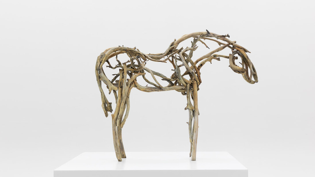 Deborah Butterfield, Hapai, 2021. Courtesy of Zolla/Lieberman Gallery 