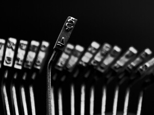 Alphabet allows putting together letters to spell words 