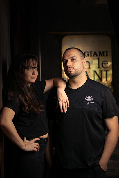 Bob: alchimia a spicchi, Roberto Davanzo e Anna Rotella, © Alberto Blasetti