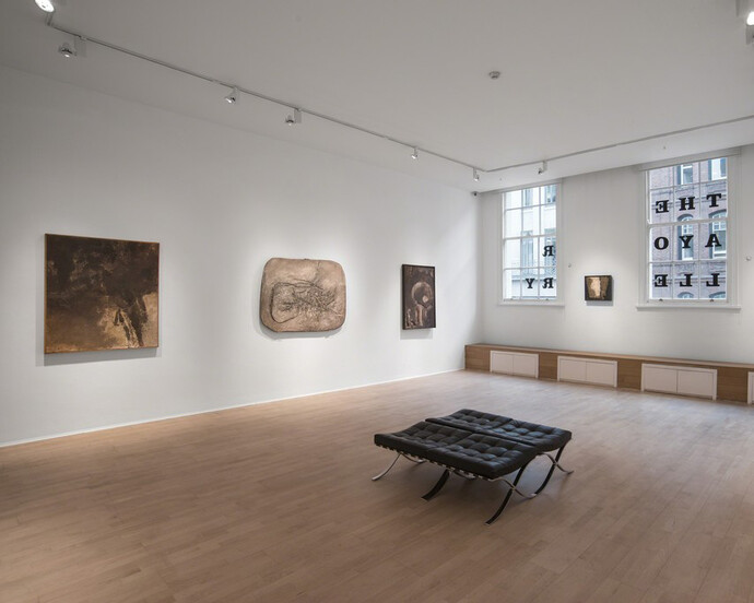 Robert Mallary, Exhibition view. Courtesy of The Mayor Gallery 