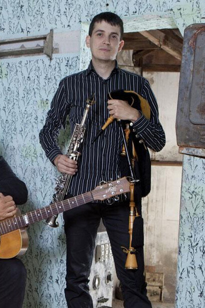 El gaitero Daniel Bellón