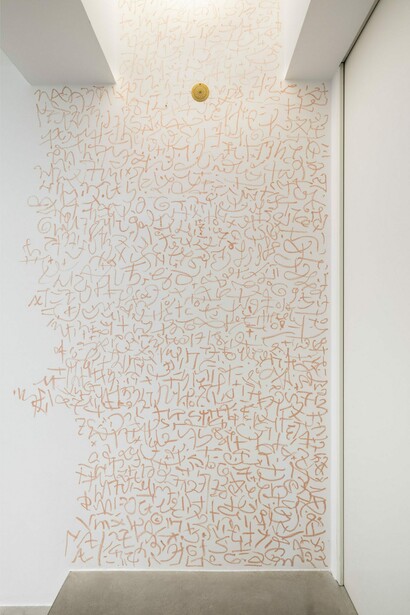 Gaëlle Choisne, Exhale/ inhale, veduta della mostra. Per gentile concessione di kaufmann repetto