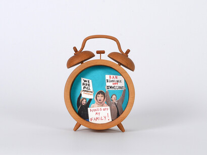 Humaira Abid, The time is now: immigrants, 2026. Courtesy of Pentimenti