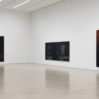 Troy Brauntuch, exhibition view. Courtesy of Petzel Gallery