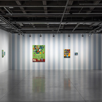 Georgina Gratrix, Sunday painting, exhibition view. Courtesy of Dirimart