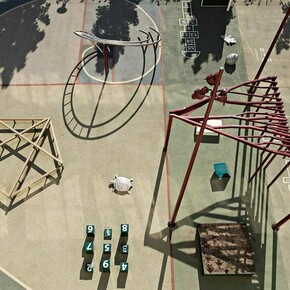 The mathematical garden, exhibition view. Courtesy of Tekniska Museet