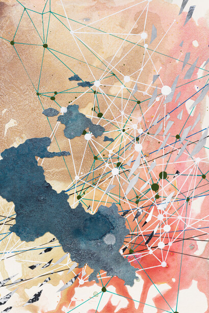 Val Britton, Eastport #7, 2024. Courtesy of Berggruen Gallery 