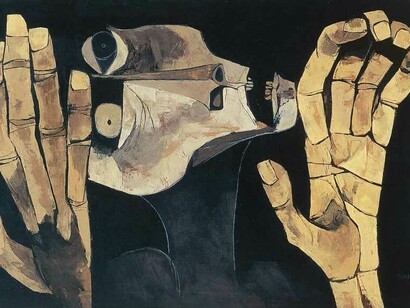 «O grito II» (1983), Oswaldo Guayasamín
