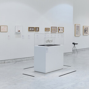 Grandir entre deux artistes. Homage à Claude Picasso, vue de l’exposition. Courtoisie du Museu Picasso