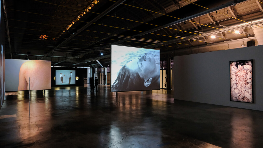 Marina Abramović, Between breath and fire, exhibition view. Courtesy of gres art 671