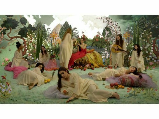 Azari, Shoja, The banquet of Houries, still from The King of Black, 2013, HD colour video with sound, lores