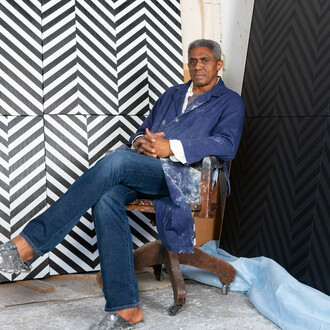 James Little 2019 in his Brooklyn Studio photo Sophia Little