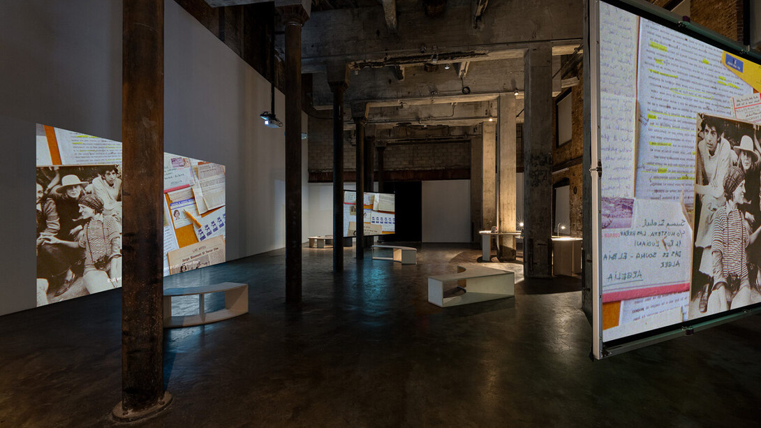 Carmen Amengual, A non-coincidental mirror, exhibition view. Courtesy of Smack Mellon 