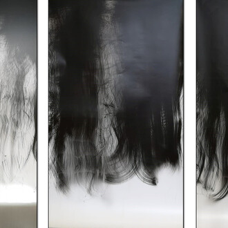 Surrender to the dreamers, painting in exhibition. Courtesy of Staatliche Museen