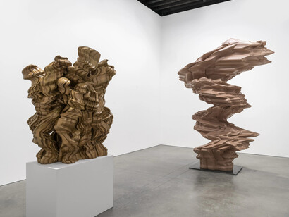Tony Cragg, exhibition view. Courtesy of Marian Goodman Gallery